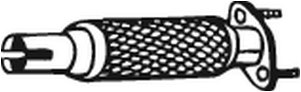 BOSAL Σωλήνας επισκευής, καταλύτης αριθμός Άρθρου: 717-877 φθηνότερα