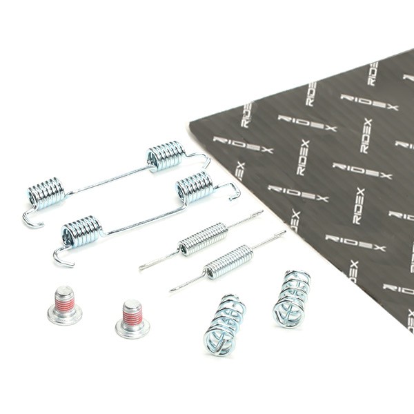 RIDEX 1502A0078 Tilbehørssæt, bremsebakker C-klasse C 200 1.8 Kompressor (204.241) 184 HK Benzin 2014