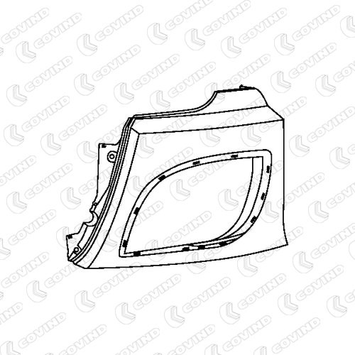 COVIND Cuerpo, faro principal Número de artículo: XF6/ 99 a buen precio