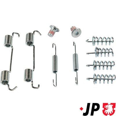 JP GROUP 1464002310 Tilbehørssæt, parkeringsbremsebakker C-klasse C 200 1.8 Kompressor (204.241) 184 HK Benzin 2014