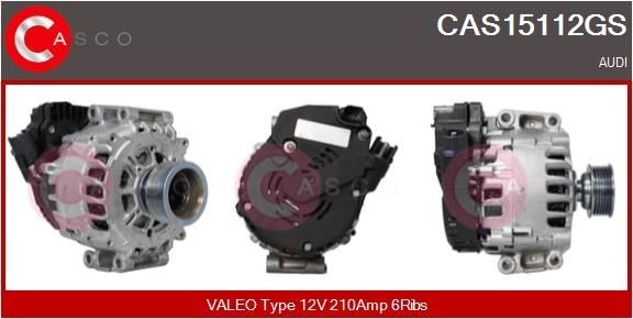 CASCO CAS15112GS Starteris-ģenerators Q7 55 TFSI Mild Hybrid quattro 340 HP Benzīns/Elektro