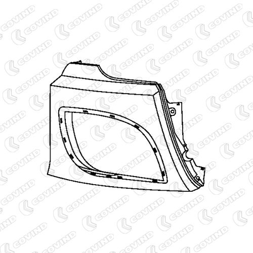 COVIND Cuerpo, faro principal Número de artículo: XF6/ 98 a buen precio