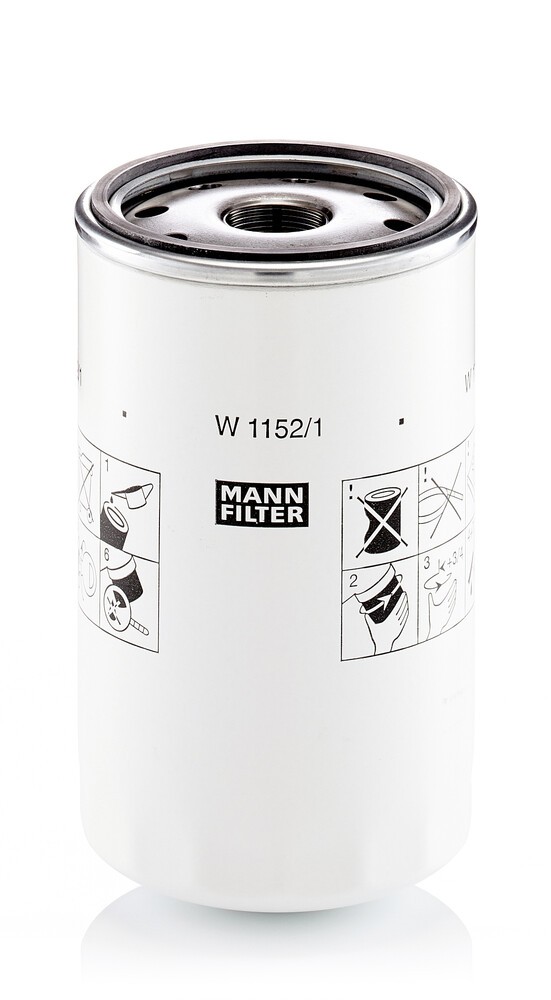 MANN-FILTER Filtro de aceite Número de artículo: W 1152/1 a buen precio