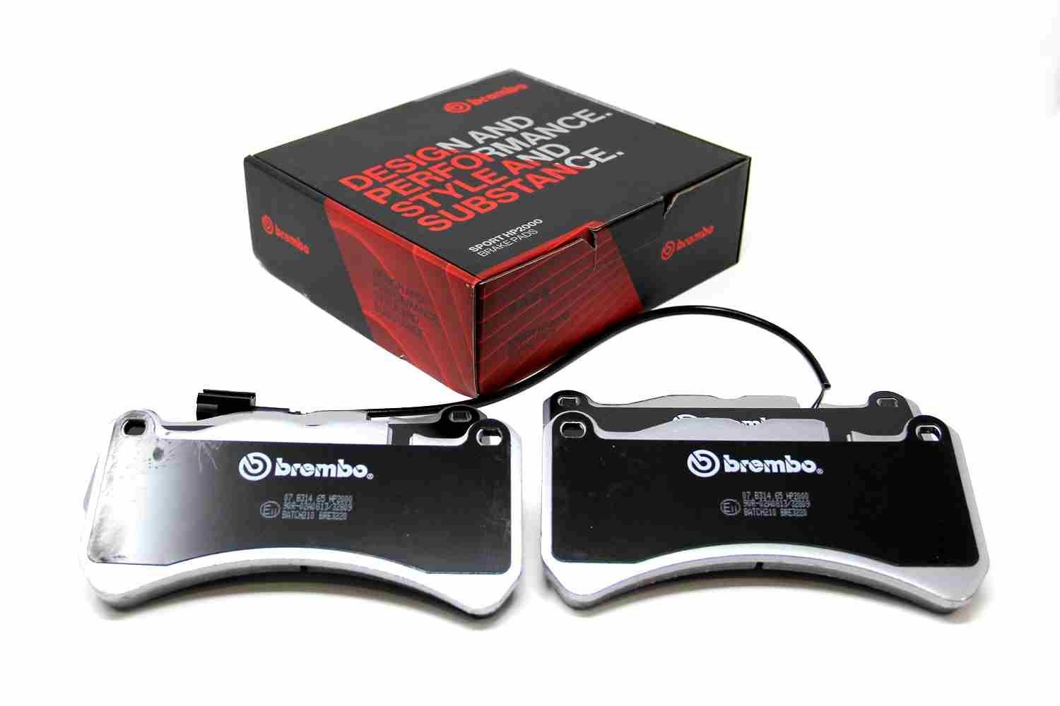 BREMBO Højeffektivt bremsebelægningssæt Varenummer: 07.B314.65 billige