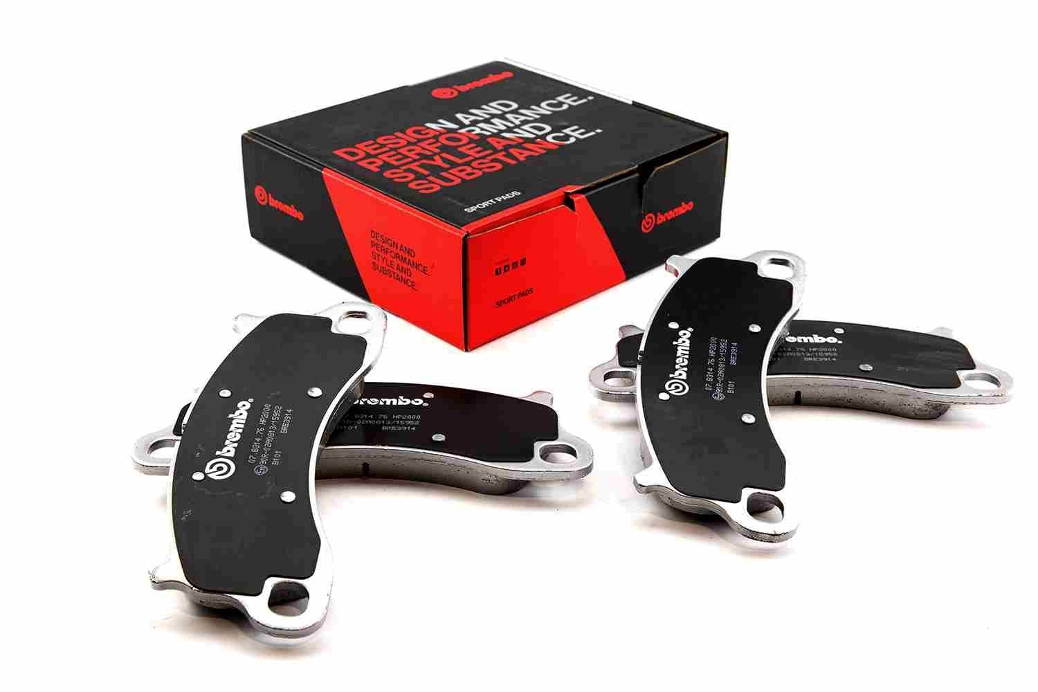 BREMBO Højeffektivt bremsebelægningssæt Varenummer: 07.B314.76 billige