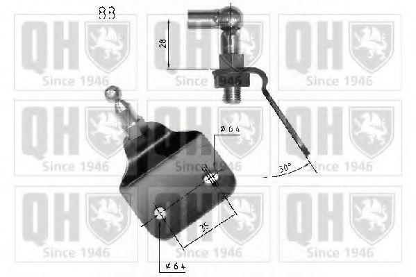 QUINTON HAZELL Tailgate strut Article number: 140230 cheaply