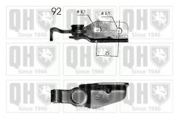 QUINTON HAZELL Tailgate strut Article number: 840223 cheaply
