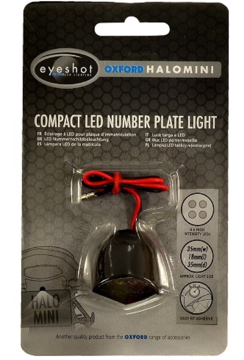 OXFORD Φωτισμός πινακίδας κυκλοφορίας αριθμός Άρθρου: OX113 φθηνότερα