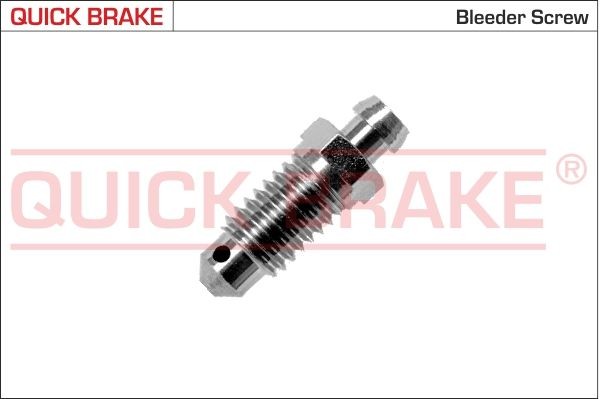 QUICK BRAKE 0100 Udluftningsskrue / -ventil FOCUS 1.6 Ti 120 HK Benzin 2020