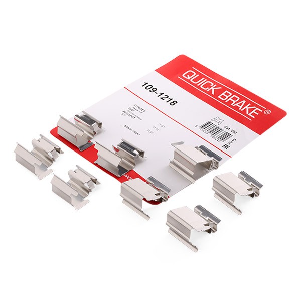 QUICK BRAKE 109-1218 Sada príslużenstva oblożenia kotúčovej brzdy 207 1.4 BiFuel 73 HP Benzin/plyn (LPG) 2015