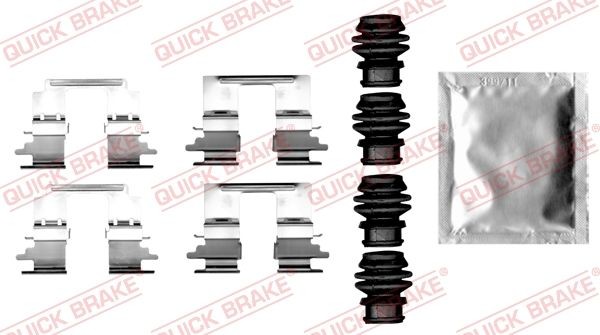 QUICK BRAKE 109-1896 Σετ βοηθ. εξαρτημάτων, τακάκια φρένων ASX 1.6 DI-D 4WD 114 PS Πετρέλαιο