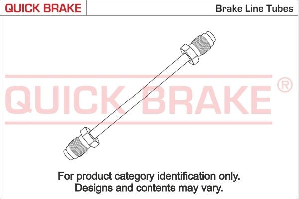 QUICK BRAKE Jarruputki tuotenumero: CN-0525S-KX edullisesti