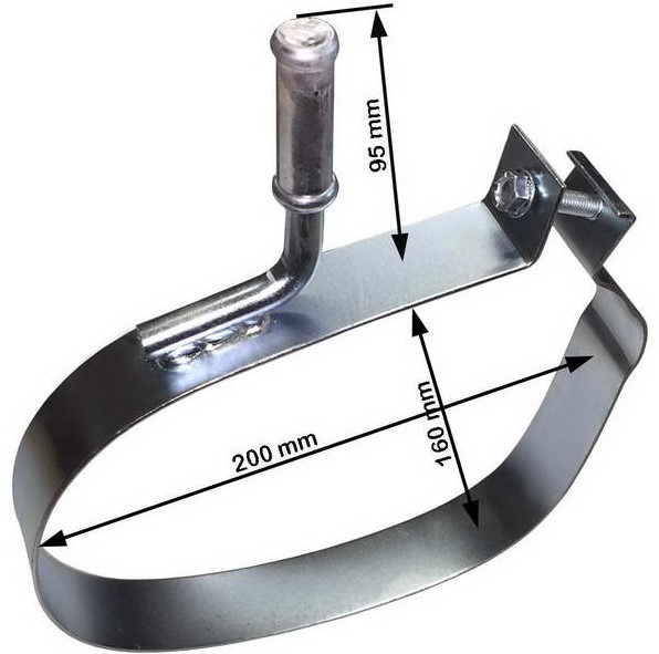 PLANET TECH Tlmič výfuku - montáżna sada číslo článku: PL4046 lacno
