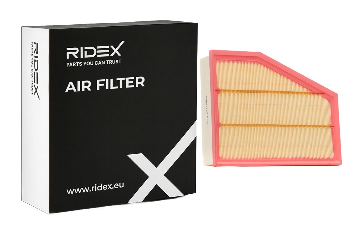 RIDEX Luftfilter Varenummer: 8A0864 billige