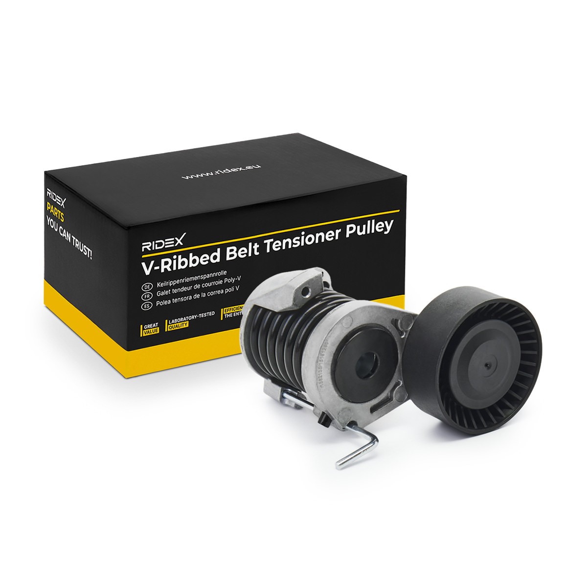 RIDEX Napenjalec, rebrasti jermen številka artikla: 540T0030 poceni