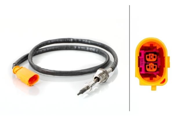 HELLA Αισθητήρας, θερμοκρασία καυσαερίων αριθμός Άρθρου: 6PT 014 494-491 φθηνότερα