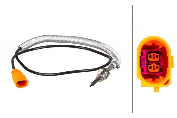 HELLA Αισθητήρας, θερμοκρασία καυσαερίων αριθμός Άρθρου: 6PT 014 494-601 φθηνότερα