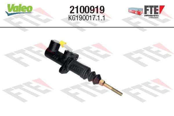 VALEO Cilindro maestro, embrague Número de artículo: 2100919 a buen precio