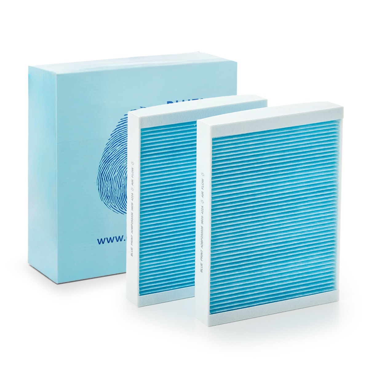 BLUE PRINT Комплект филтри, въздух за купето артикулен номер: ADBP250006 евтино