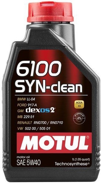 MOTUL Двигателно масло 6100, SYN-clean артикулен номер: 107941 евтино