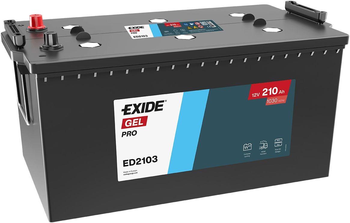 EXIDE Batería Endurance+ PRO Gel Número de artículo: ED2103 a buen precio