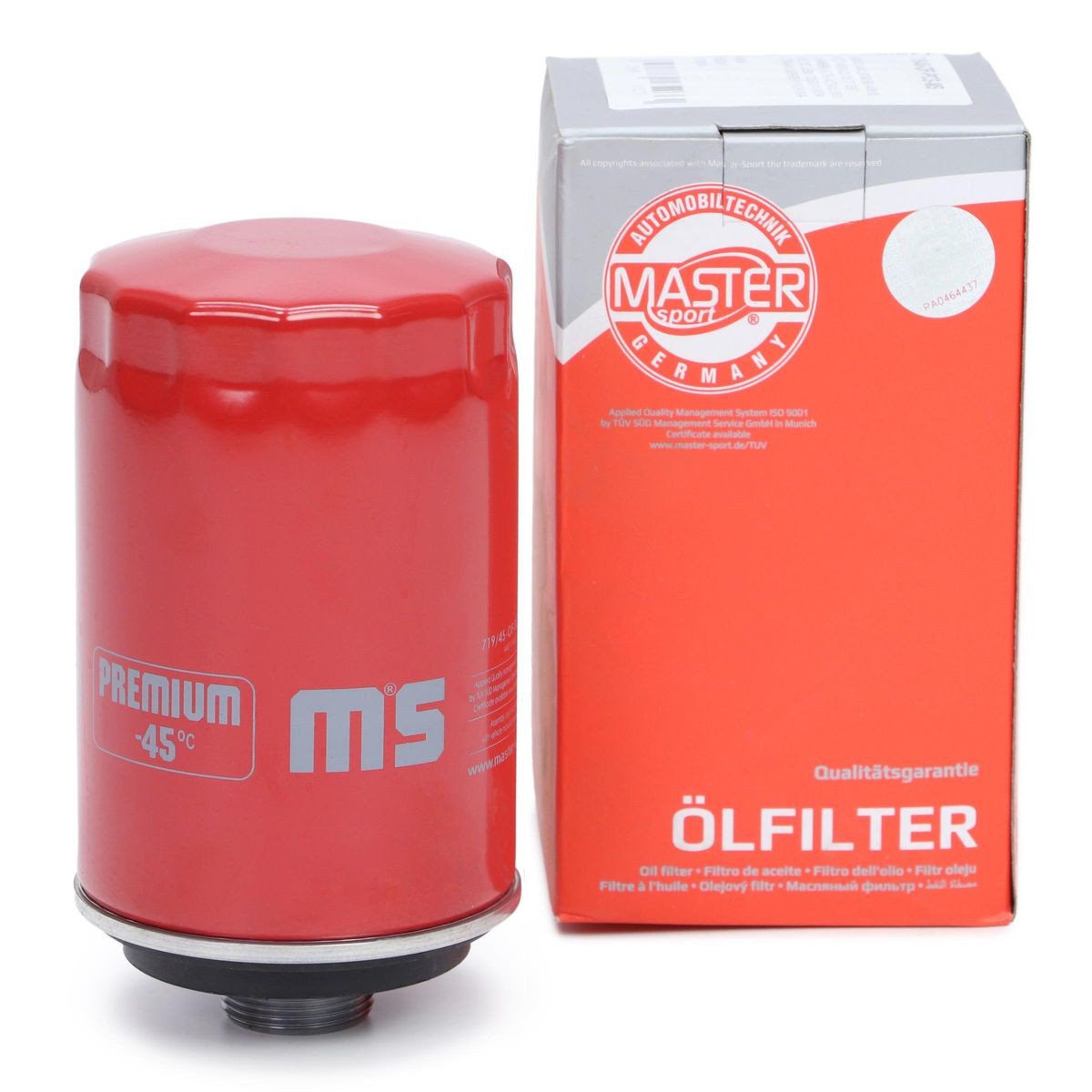 MASTER-SPORT Oliefilter Varenummer: 719/45-OF-PCS-MS billige