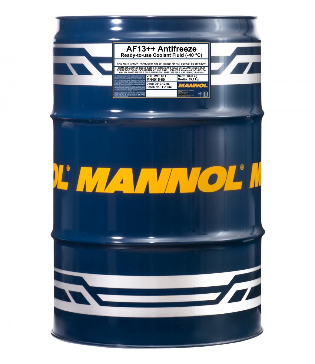 MANNOL Kühlmittel AF13++, High-performance Artikelnummer: MN4015-60 kaufen