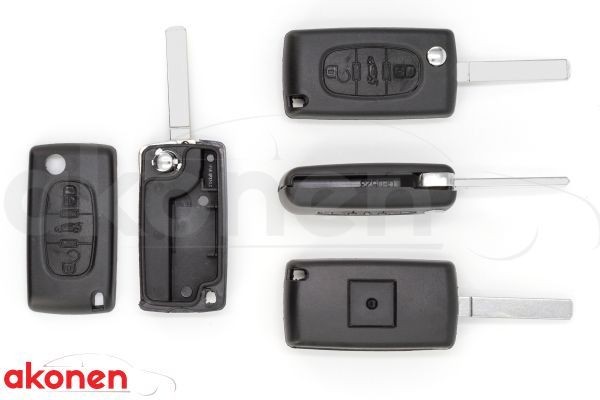 B CAR 004PG004 Teleso, kľúč od auta 207 1.6 HDi 92 HP nafta 2015