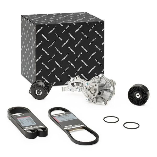 RIDEX Ūdenssūknis + ķīļrievu siksnas komplekts raksta numurs: 4172P0064 lēti