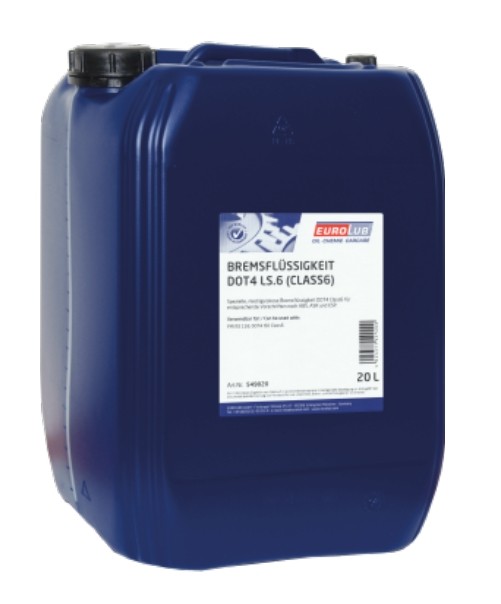 EUROLUB Jarruneste DOT4 LS.6 (Class 6) tuotenumero: 549020 edullisesti