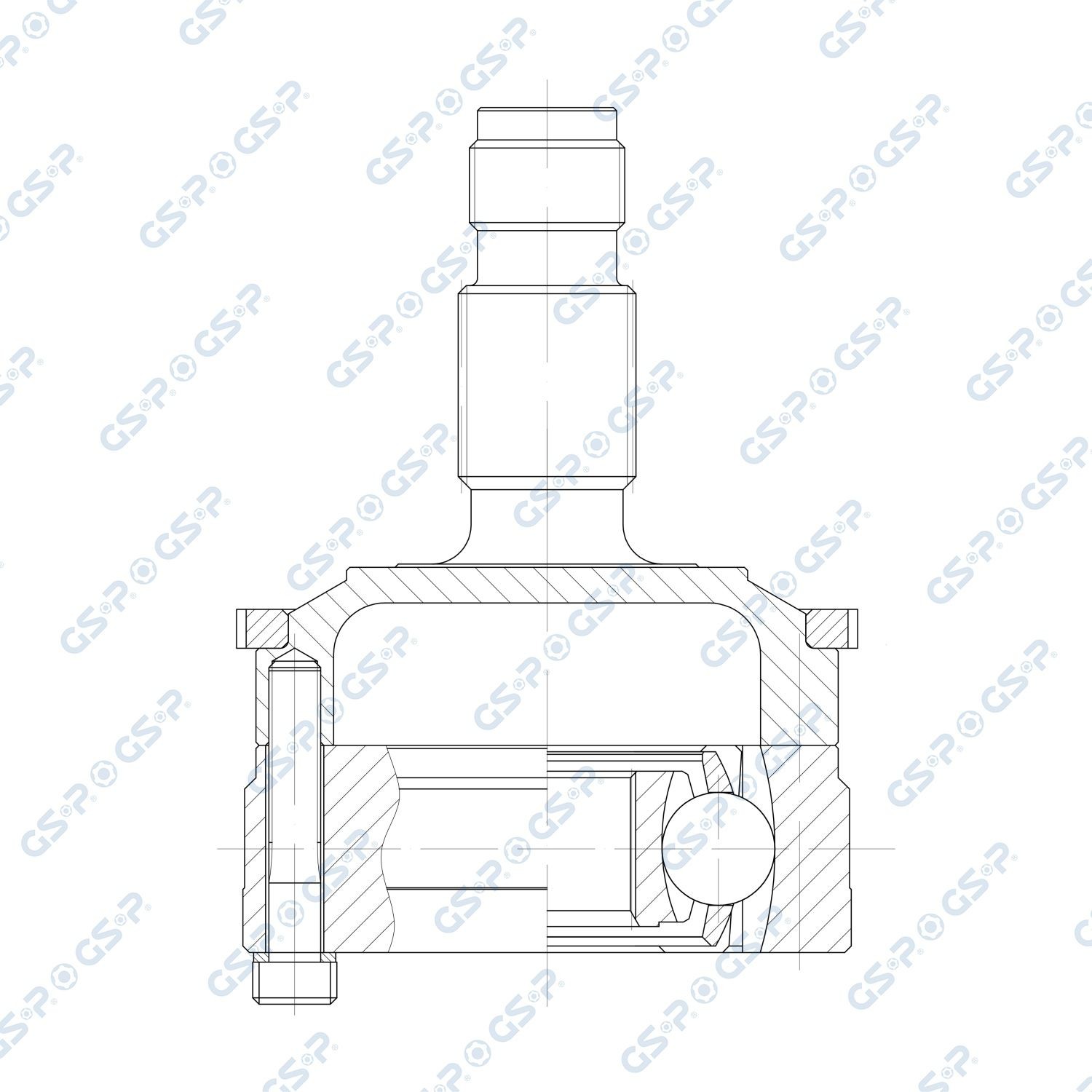 GSP Ledsæt, drivaksel Varenummer: 635018 billige