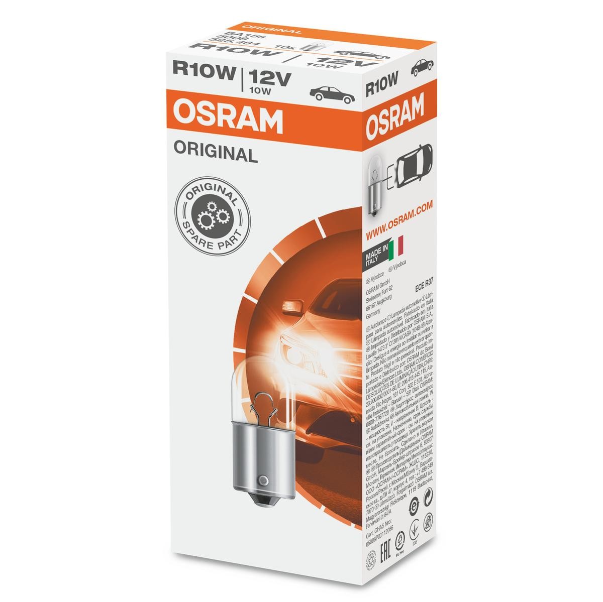 OSRAM Lyspære, bremselys ORIGINAL LINE artikkelnummer: 5008 billig