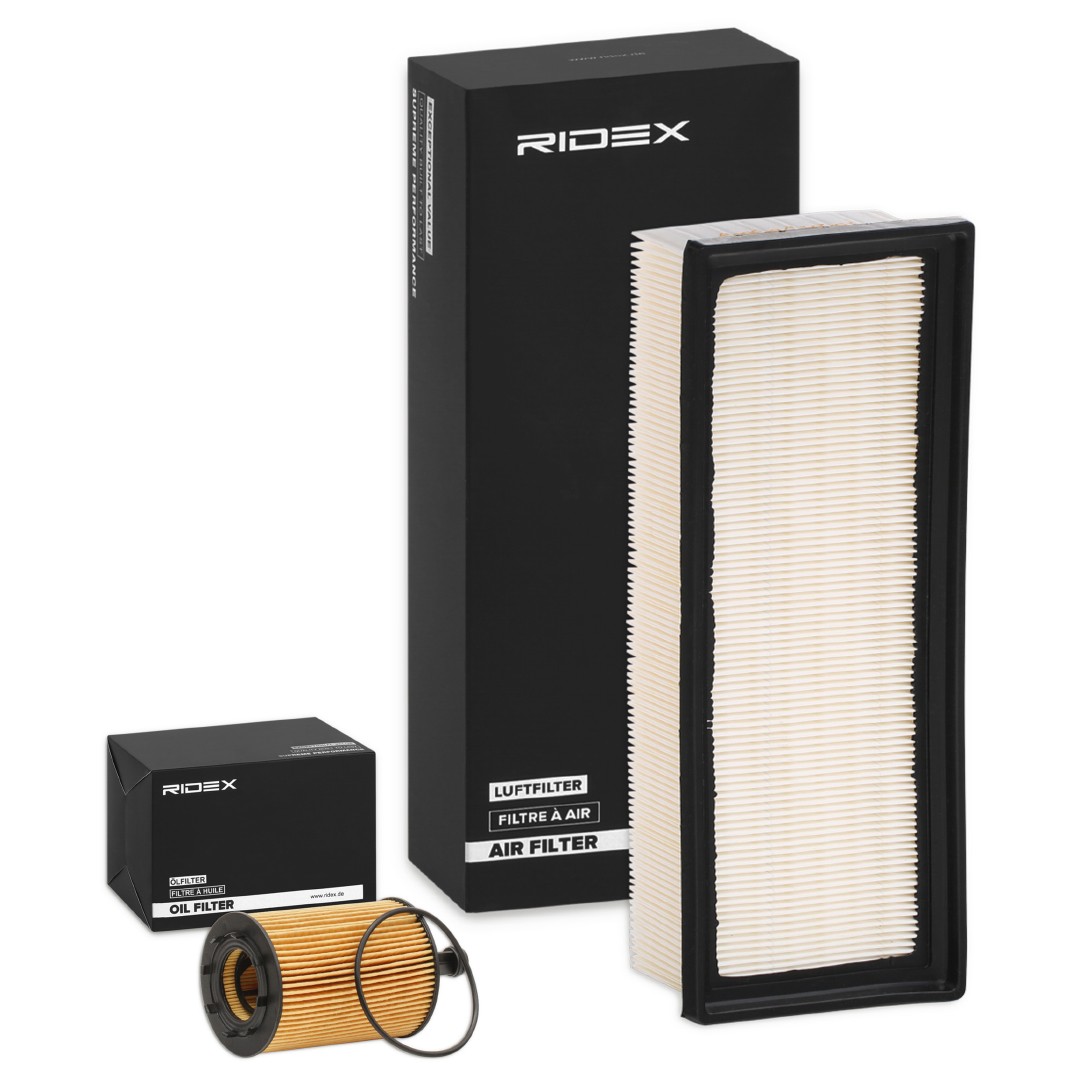 RIDEX Filtrų komplektas prekės numeris: 4055F0881 nebrangu
