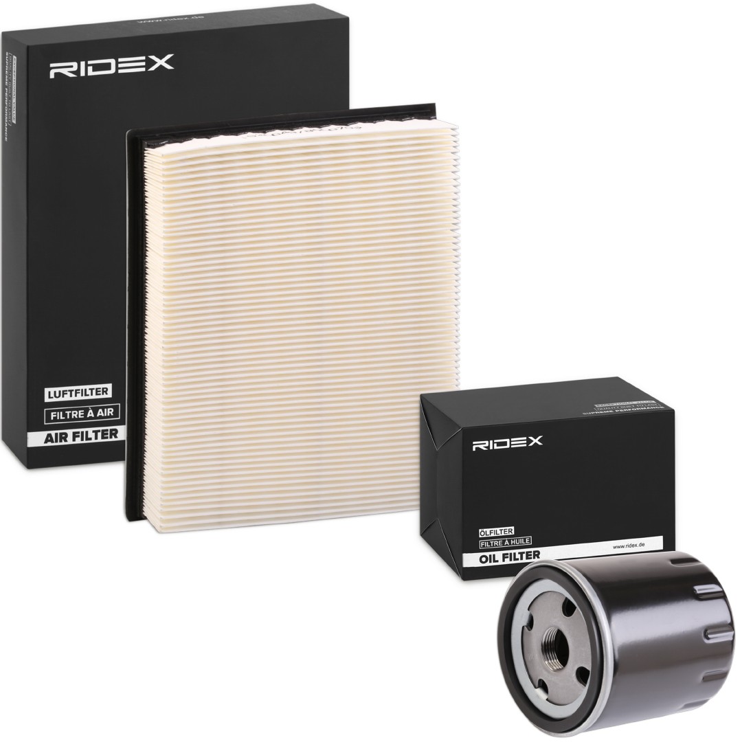 RIDEX Комплект филтри артикулен номер: 4055F0908 евтино