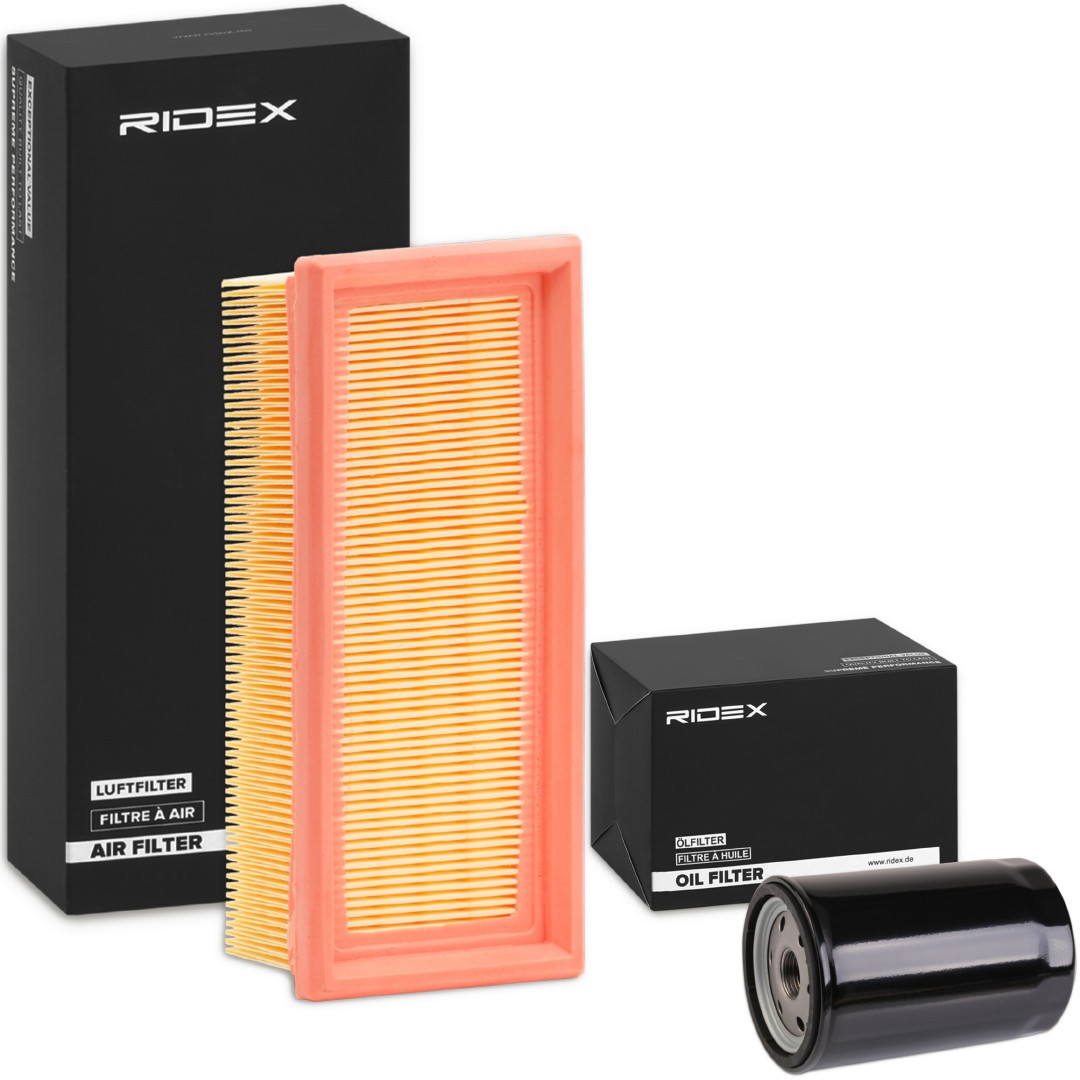 RIDEX Filtrų komplektas prekės numeris: 4055F0930 nebrangu