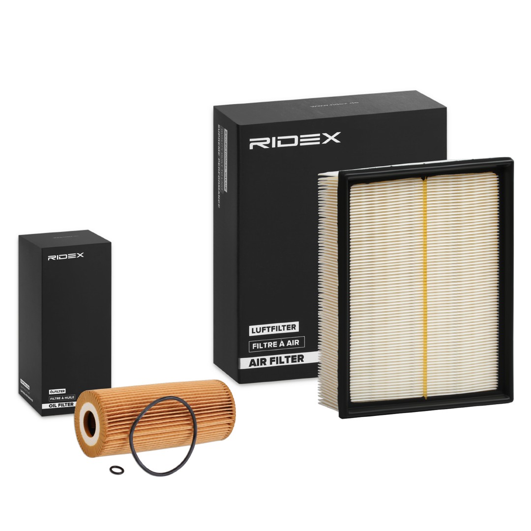 RIDEX Filtrų komplektas prekės numeris: 4055F0934 nebrangu
