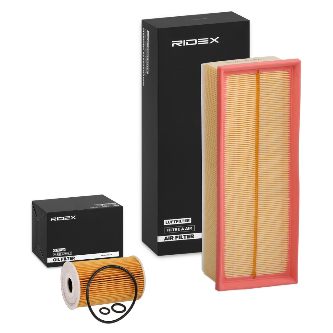 RIDEX Filtrų komplektas prekės numeris: 4055F0954 nebrangu