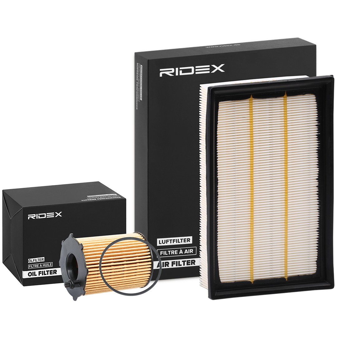 RIDEX Filtrų komplektas prekės numeris: 4055F0987 nebrangu