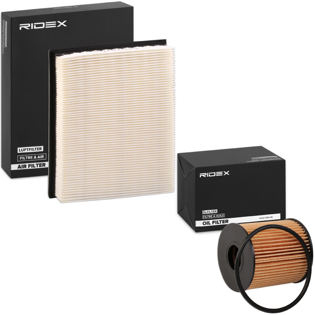 RIDEX Filtrų komplektas prekės numeris: 4055F1030 nebrangu
