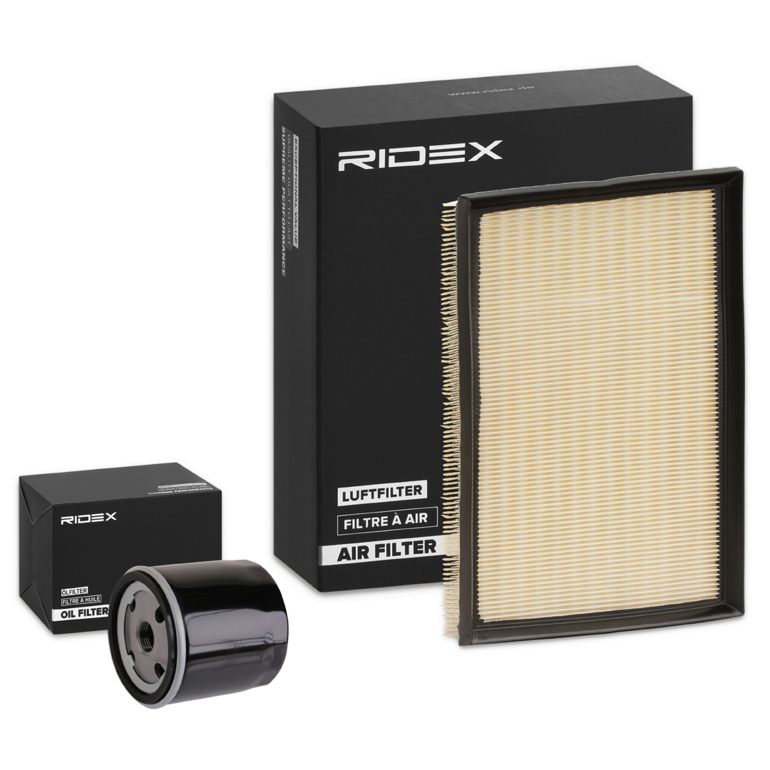 RIDEX Filtrų komplektas prekės numeris: 4055F1049 nebrangu