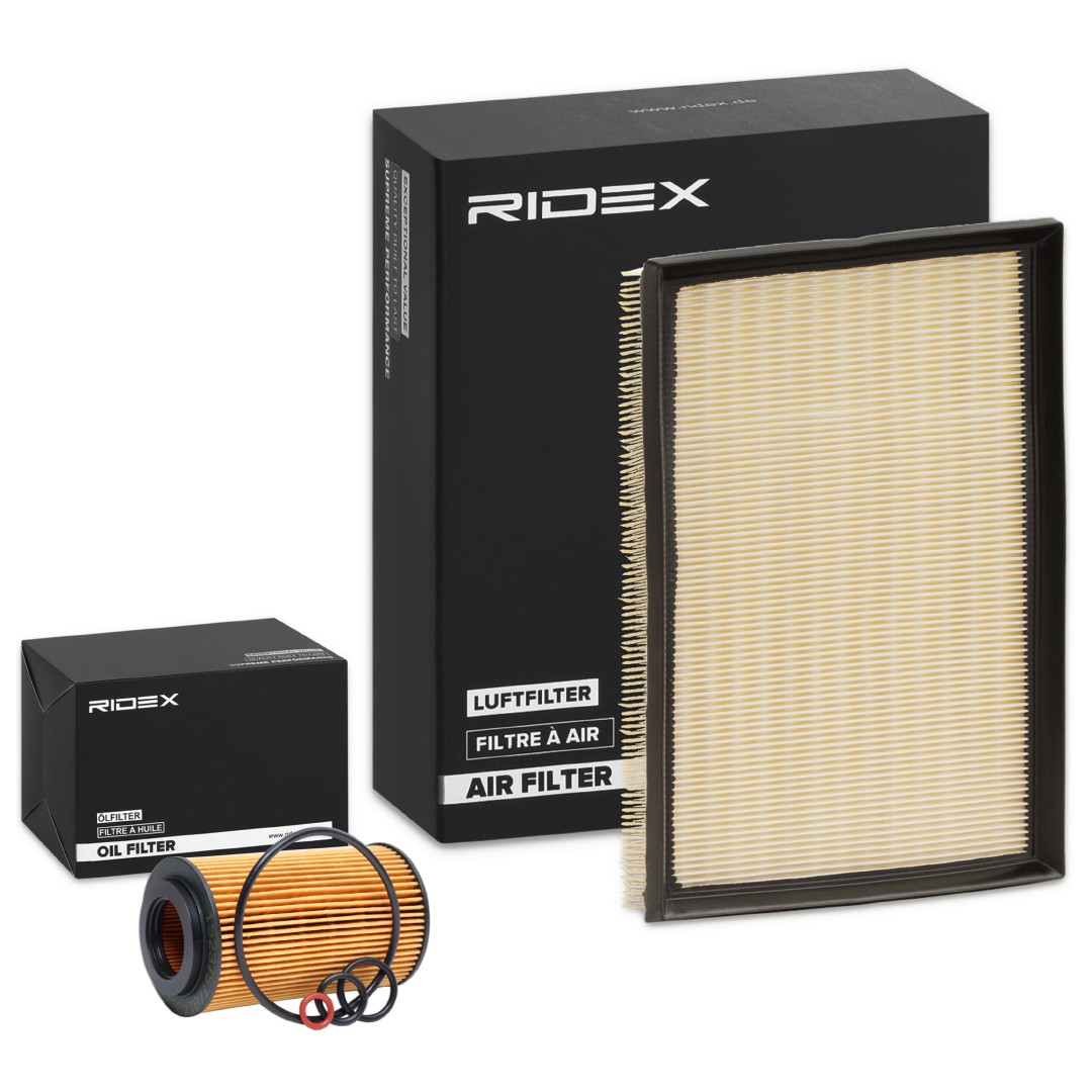 RIDEX Filtrų komplektas prekės numeris: 4055F1215 nebrangu