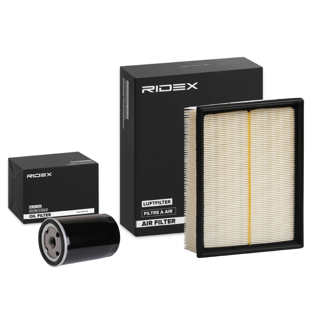 RIDEX Filtrų komplektas prekės numeris: 4055F1318 nebrangu