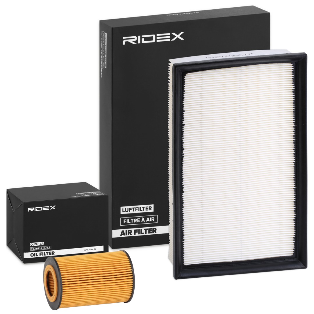 RIDEX Filter kit Varenummer: 4055F1367 billige