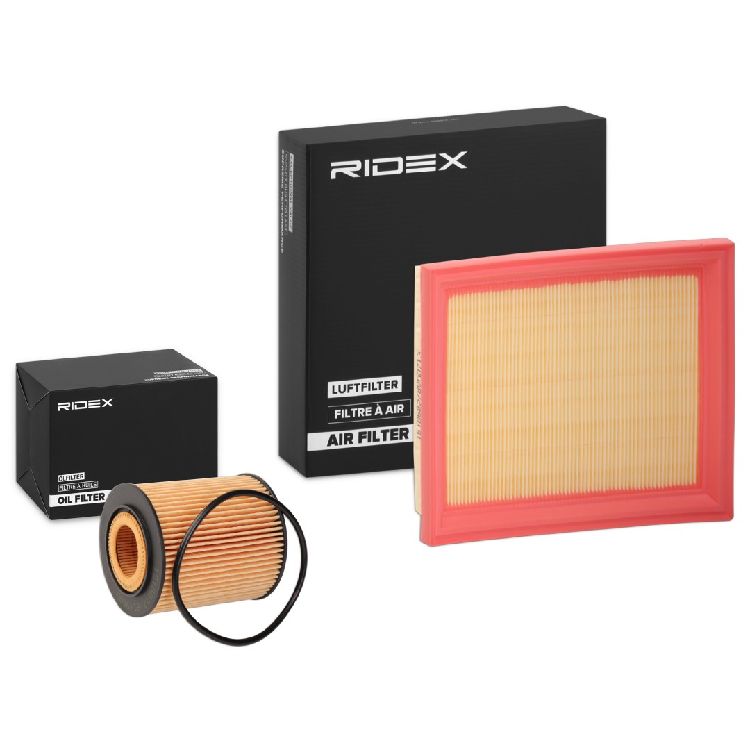 RIDEX Filtrų komplektas prekės numeris: 4055F1375 nebrangu