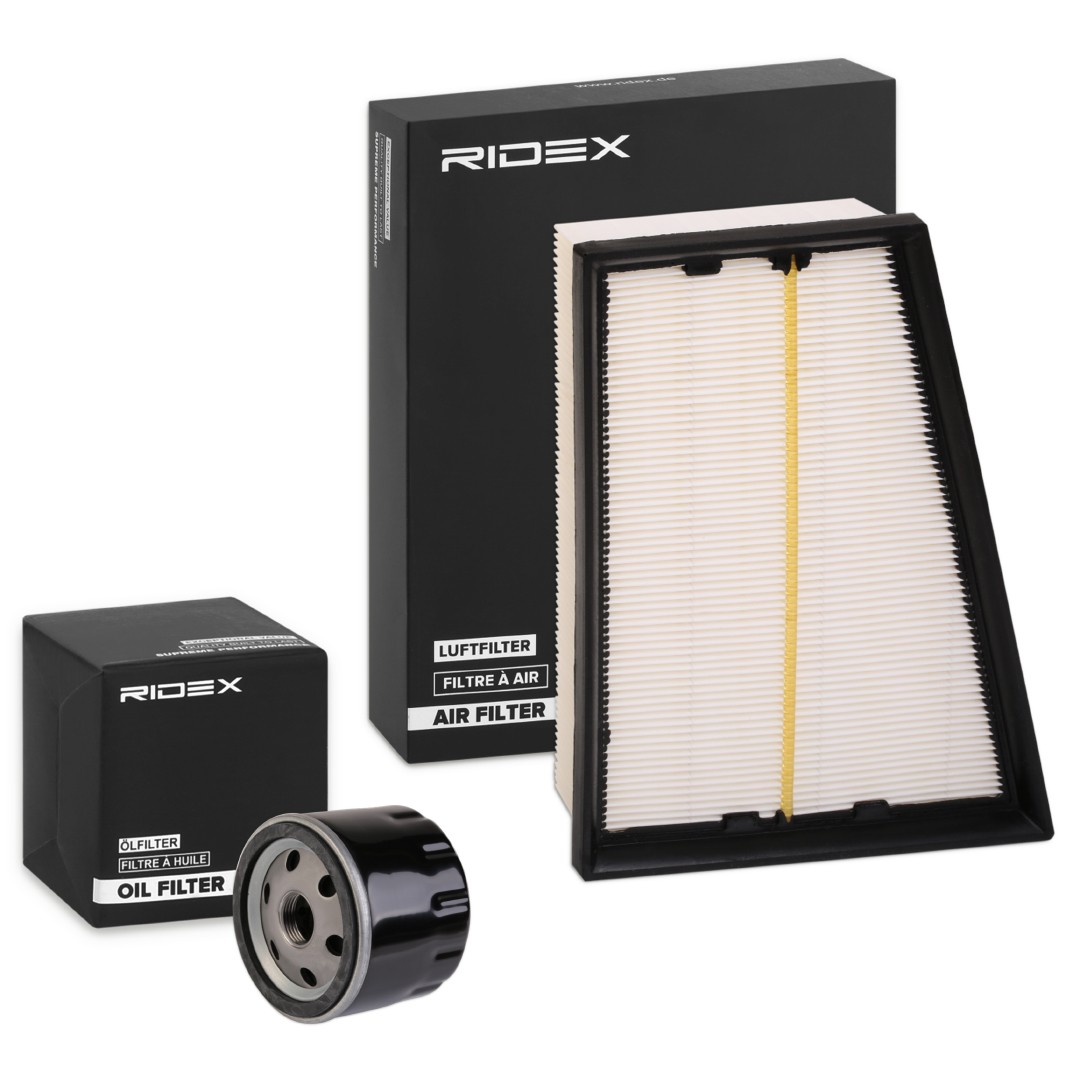 RIDEX Filtrų komplektas prekės numeris: 4055F1457 nebrangu