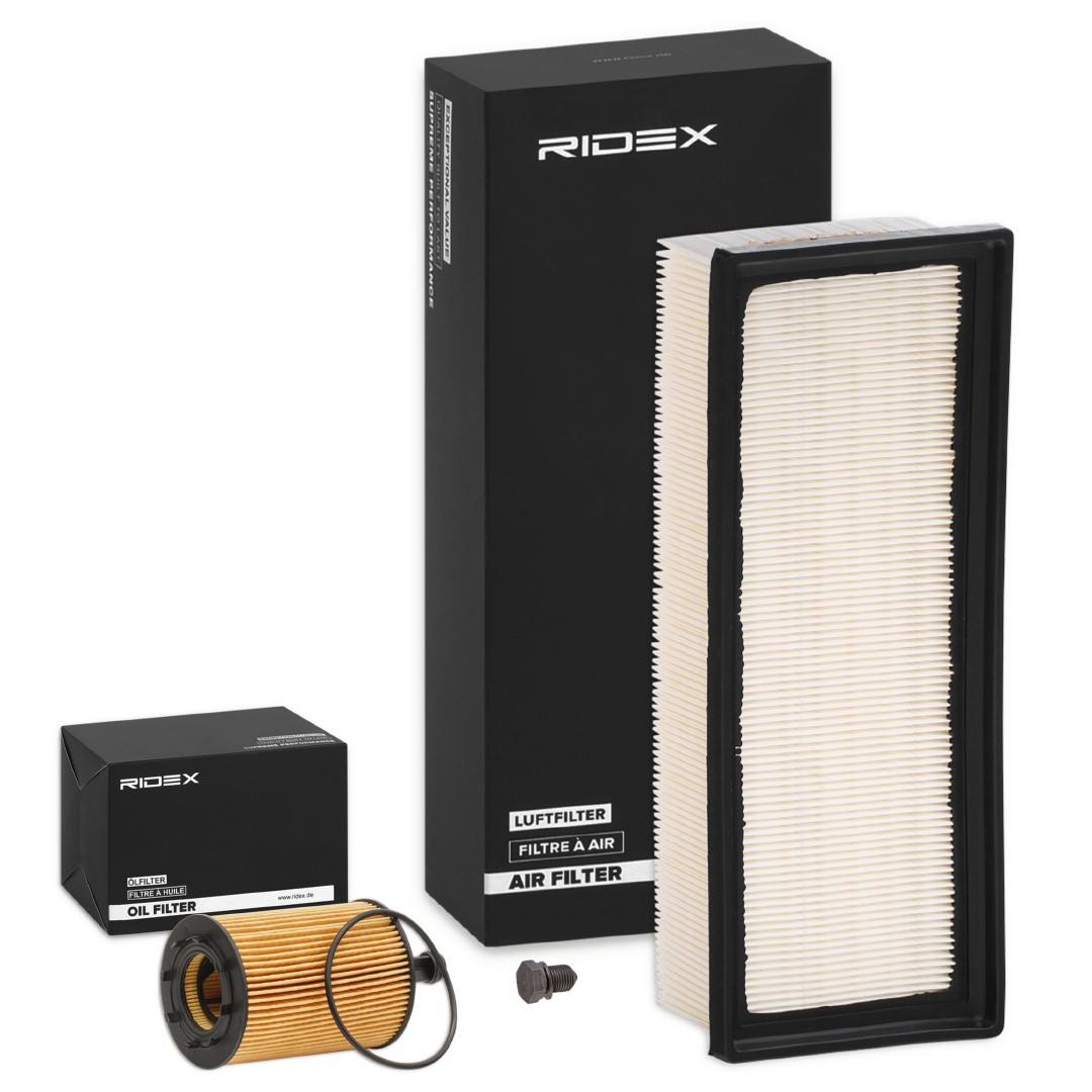 RIDEX Filtrų komplektas prekės numeris: 4055F1536 nebrangu