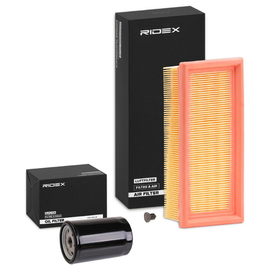 RIDEX Filtrų komplektas prekės numeris: 4055F1655 nebrangu