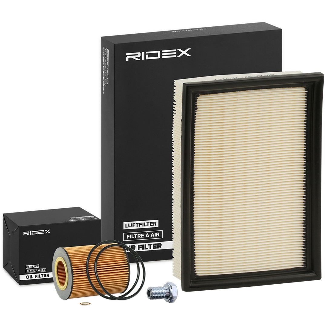 RIDEX Filtrų komplektas prekės numeris: 4055F1690 nebrangu