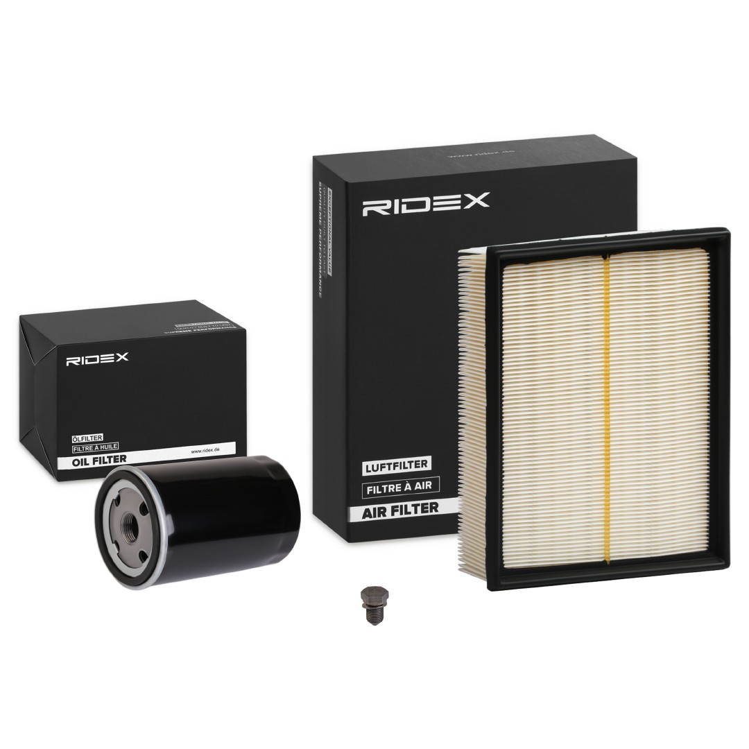 RIDEX Filtrų komplektas prekės numeris: 4055F2323 nebrangu