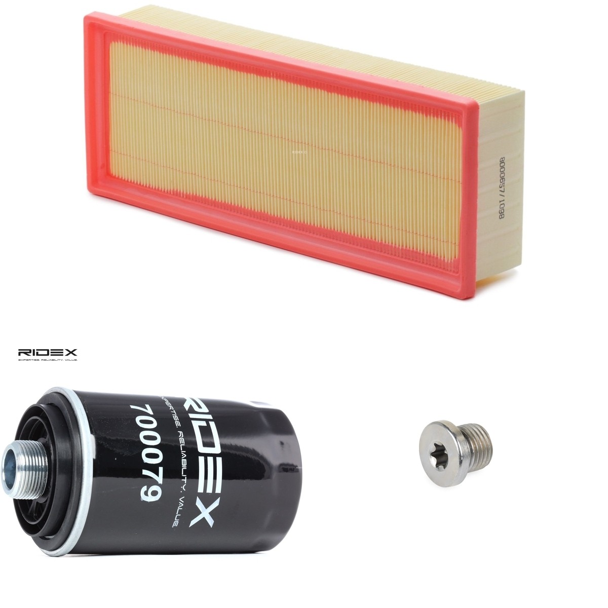 RIDEX Filter kit Varenummer: 4055F19249 billige